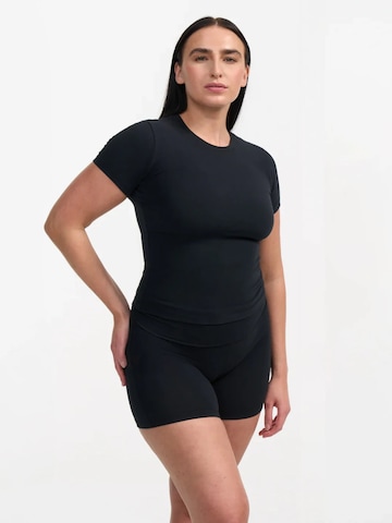 T-shirt 'Cotton T-Shirt' cfab (formerly creamy fabrics) en noir : devant
