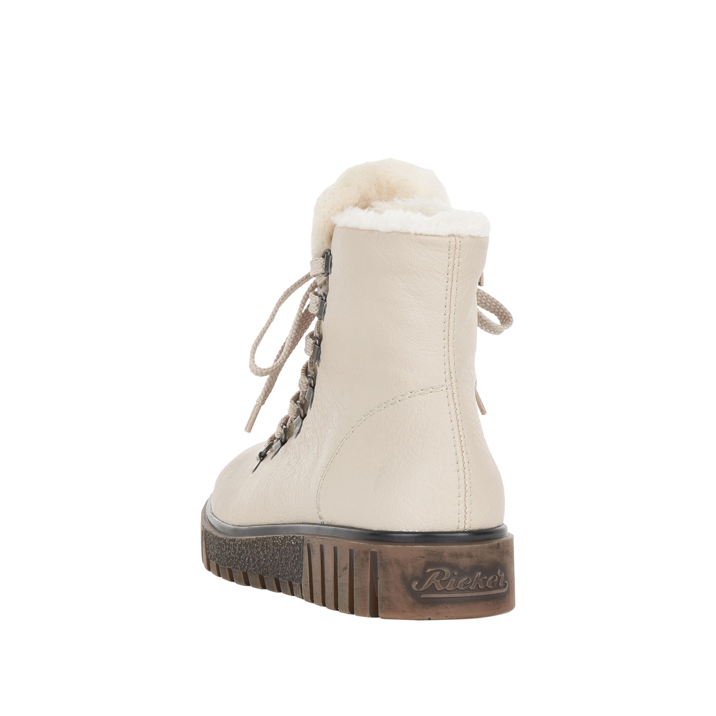 Rieker Schnürstiefel in Beige