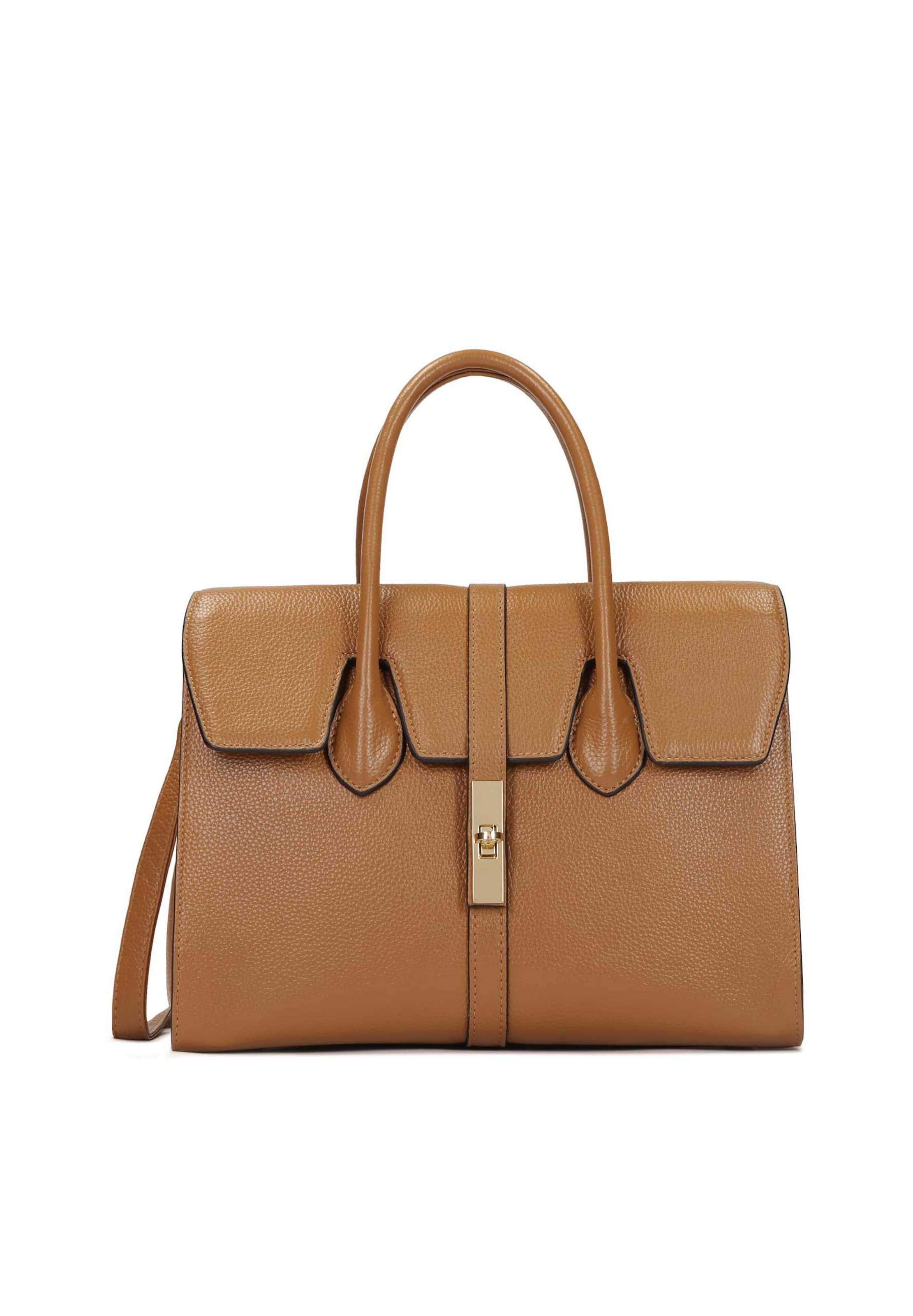 Kazar Handtasche in Braun: Vorderseite