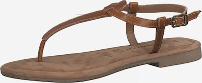 TAMARIS Sandalias de dedo en cognac, Vista del producto