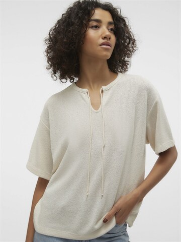 VERO MODA Pullover  'Eddie' in Beige: Vorderseite
