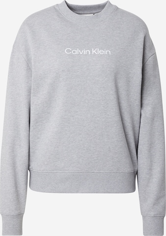 Felpa 'HERO' di Calvin Klein in grigio: frontale