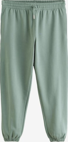 Next Tapered Toiminnalliset housut värissä vihreä: etupuoli