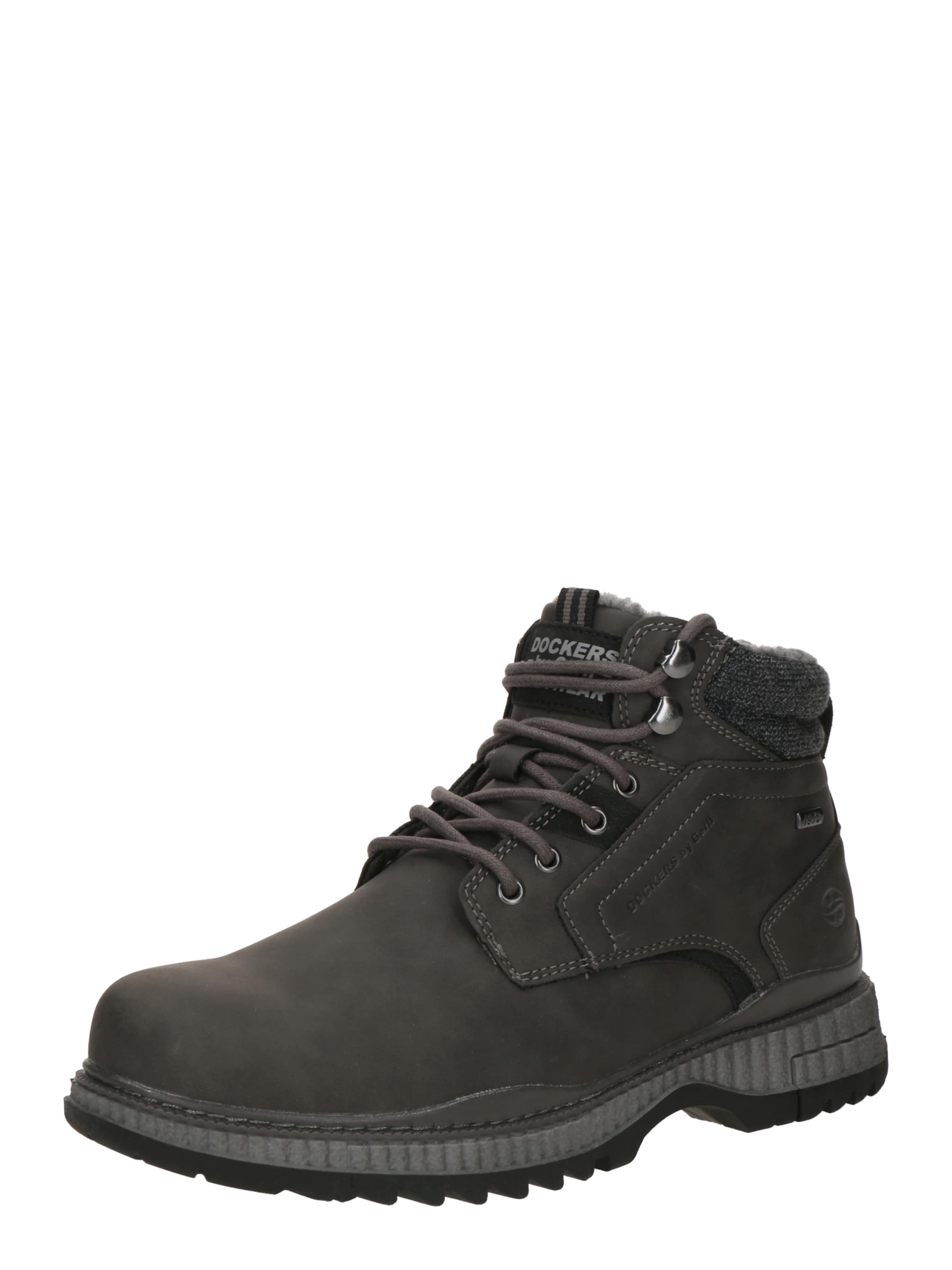 Dockers by Gerli Боти с връзки в сиво: отпред