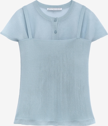 Adolfo DominguezPulover - plava boja: prednji dio