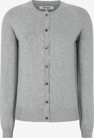 Cardigan 'Marla' Soft Rebels en gris : devant
