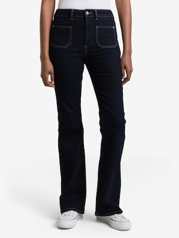 TOM TAILOR DENIMFlared/zvonoliki kroj Traperice - plava boja: prednji dio