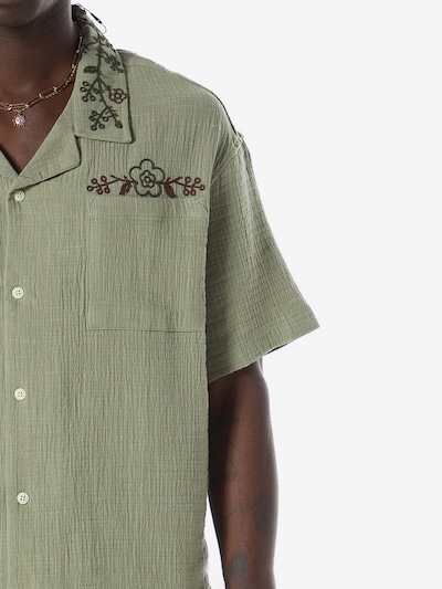 Camicia VAMOS CLO di colore marrone / verde / oliva, Visualizzazione prodotti