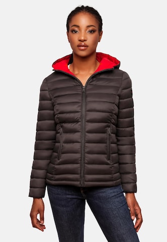 MARIKOO Weatherproof jacket in Grey: front