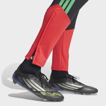 ADIDAS PERFORMANCE Slimfit Sportbroek 'Jamaika 26 x Bob Marley Tiro' in Zwart