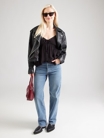 HOLLISTER Топ в Черный