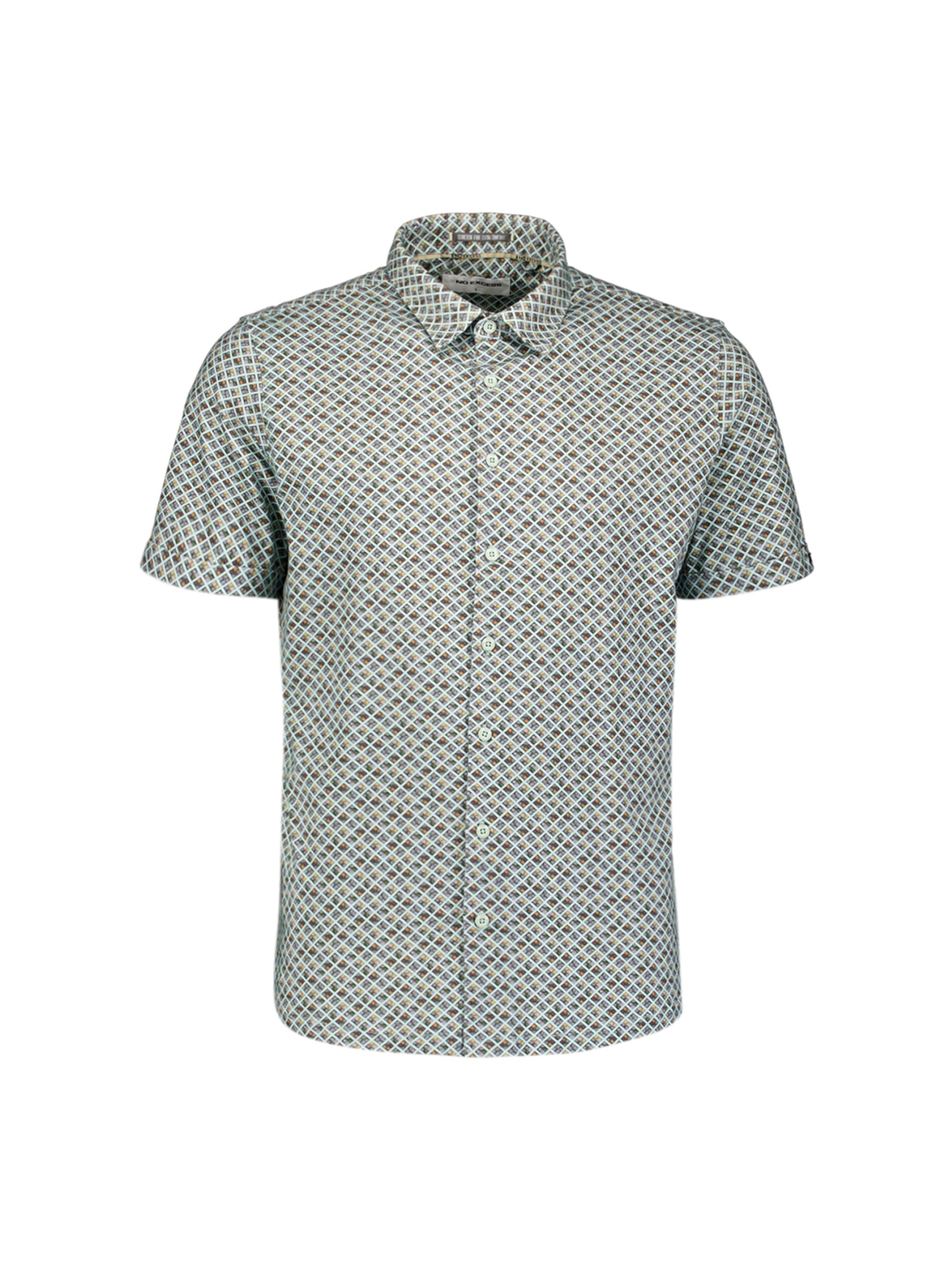 Coupe regular Chemise No Excess en vert : devant