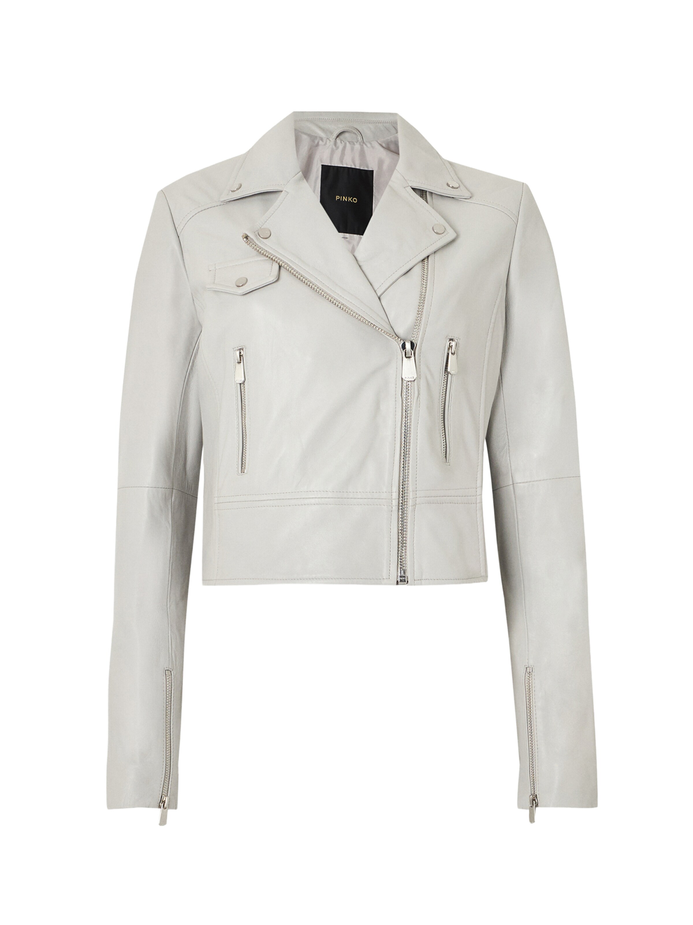 PINKO Between-Season Jacket 'NEW SENSIBILE' in Light grey, Item view