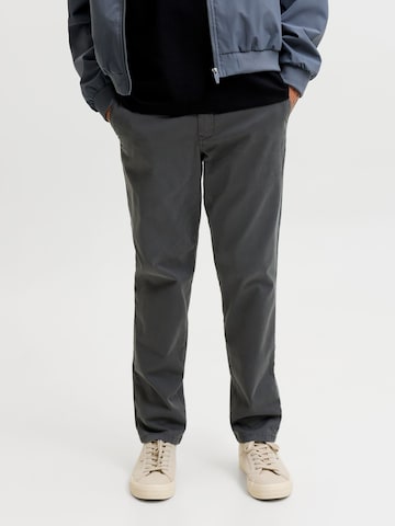 JACK & JONES - regular Pantalón chino en gris