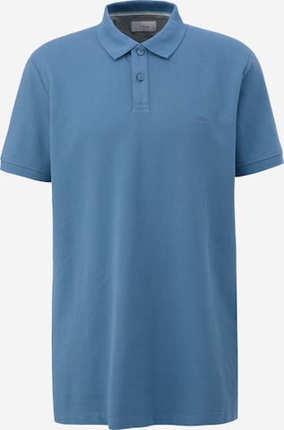 s.Oliver Men Tall Sizes Poloshirt in Blau: predná strana