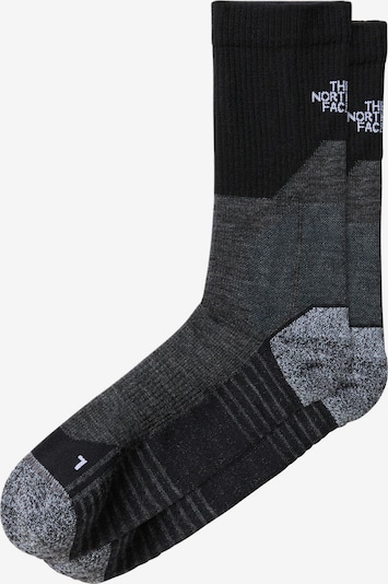 THE NORTH FACE Sportske čarape u tamo siva / crna / bijela, Pregled proizvoda
