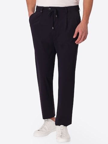 Distretto12 - regular Pantalón plisado 'T. Active' en azul: frente