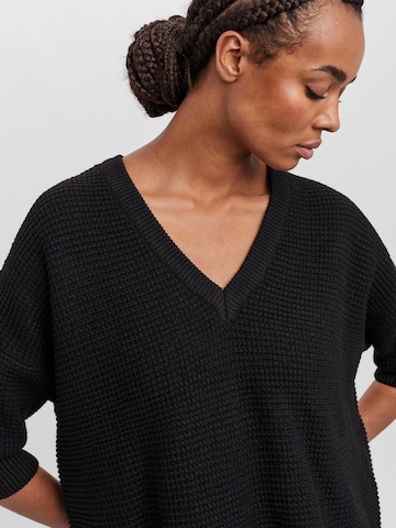 VERO MODA Sweater 'Leanna' in Black