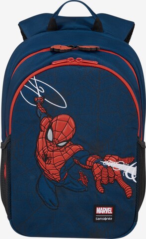 SAMSONITE Backpack 'Disney Ultimate 2.0 Marvel S+' in Blue: front