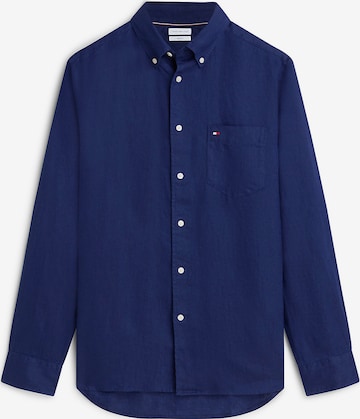 Coupe regular Chemise TOMMY HILFIGER en bleu : devant