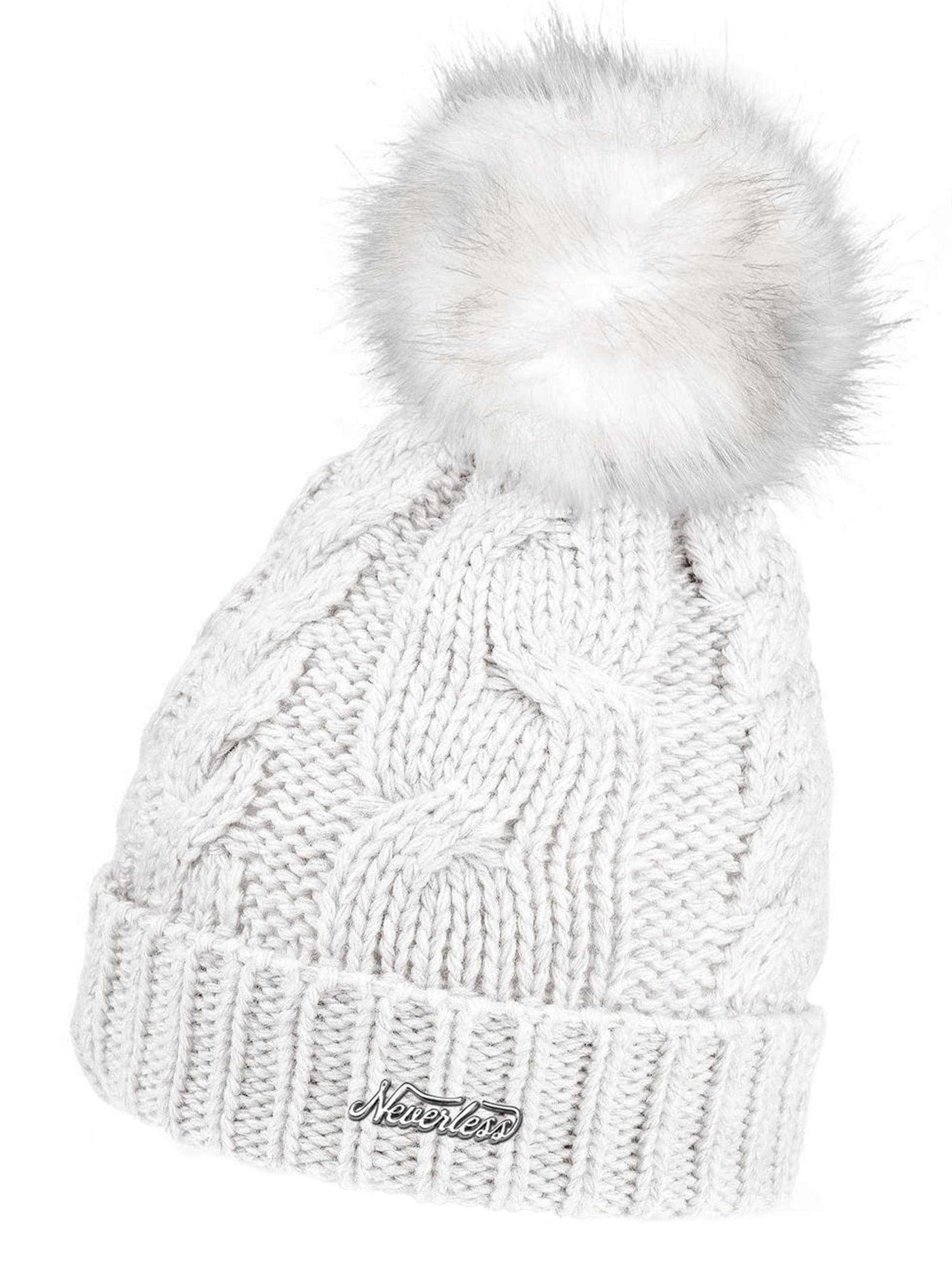 Neverless Mütze 'Model 36943'‌ in weiß, Produktansicht