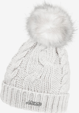 Neverless Mütze 'Model 36943' in Weiß: Vorderseite