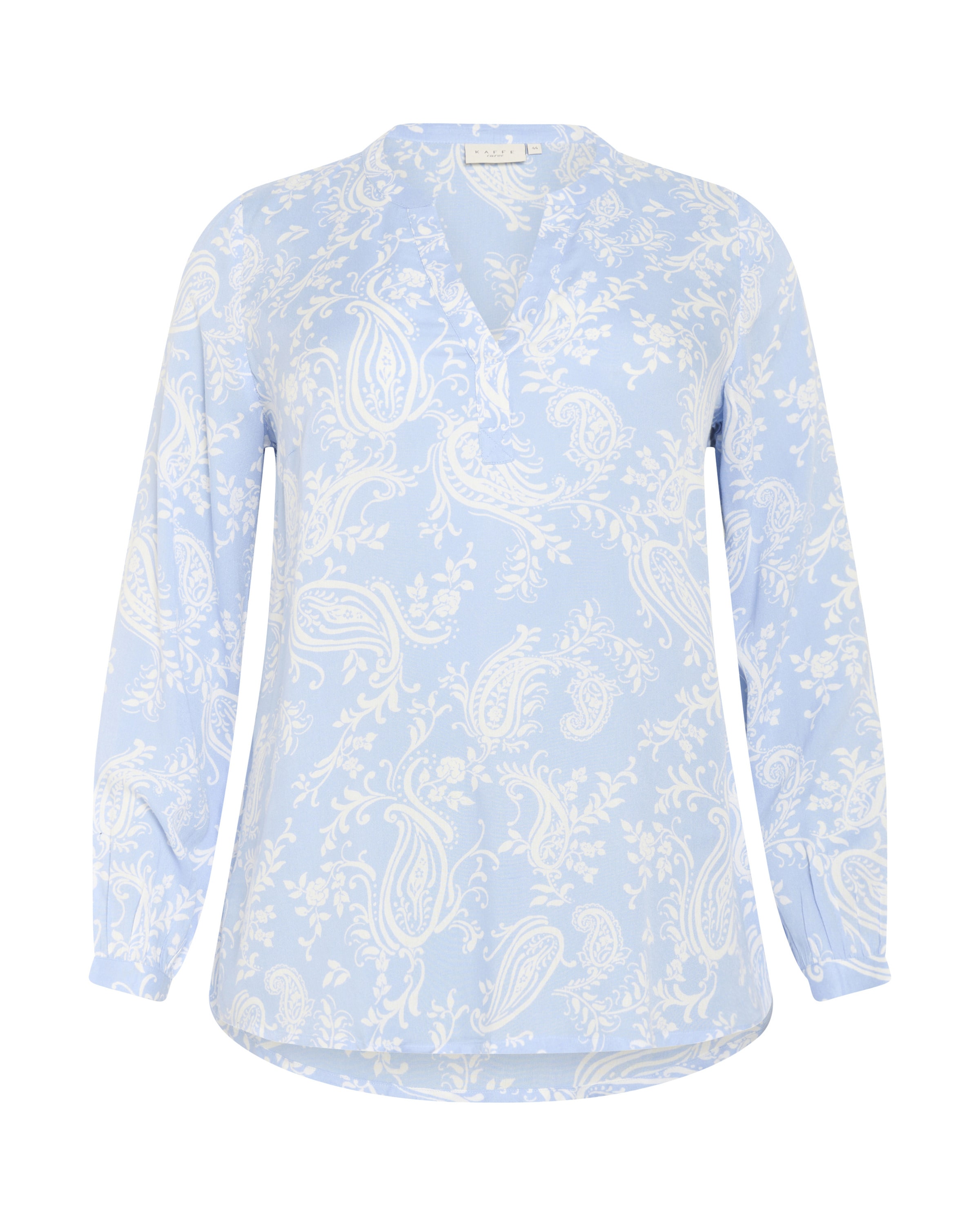 KAFFE CURVE Μπλούζα 'Bella' σε μπλε: μπροστά