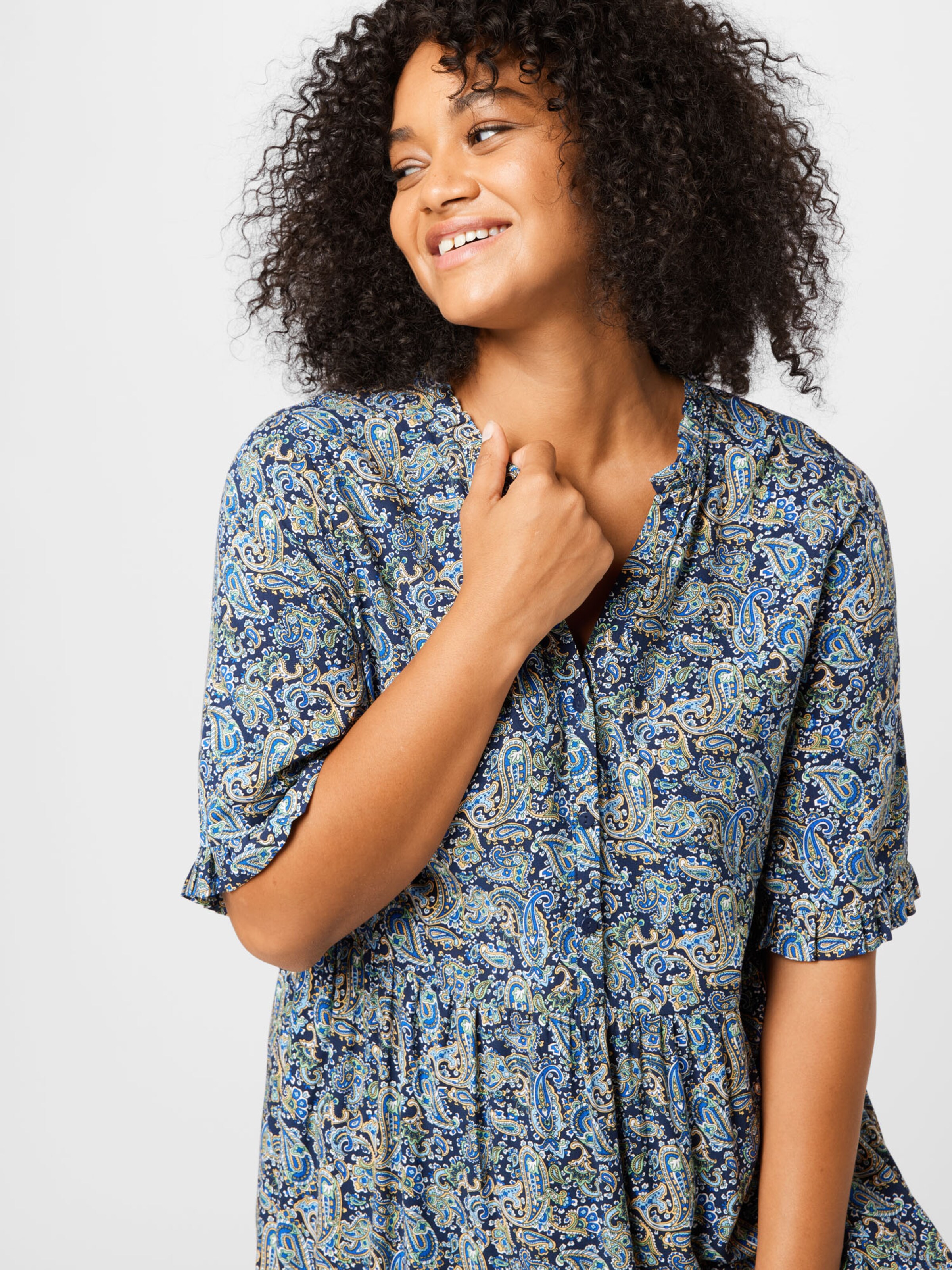 Frauen Große Größen Vero Moda Curve Kleid 'Easy' in Dunkelblau - XY70672 Frauen Große Größen Vero Moda Curve Kleid 'Easy' in Dunkelblau - XY70672