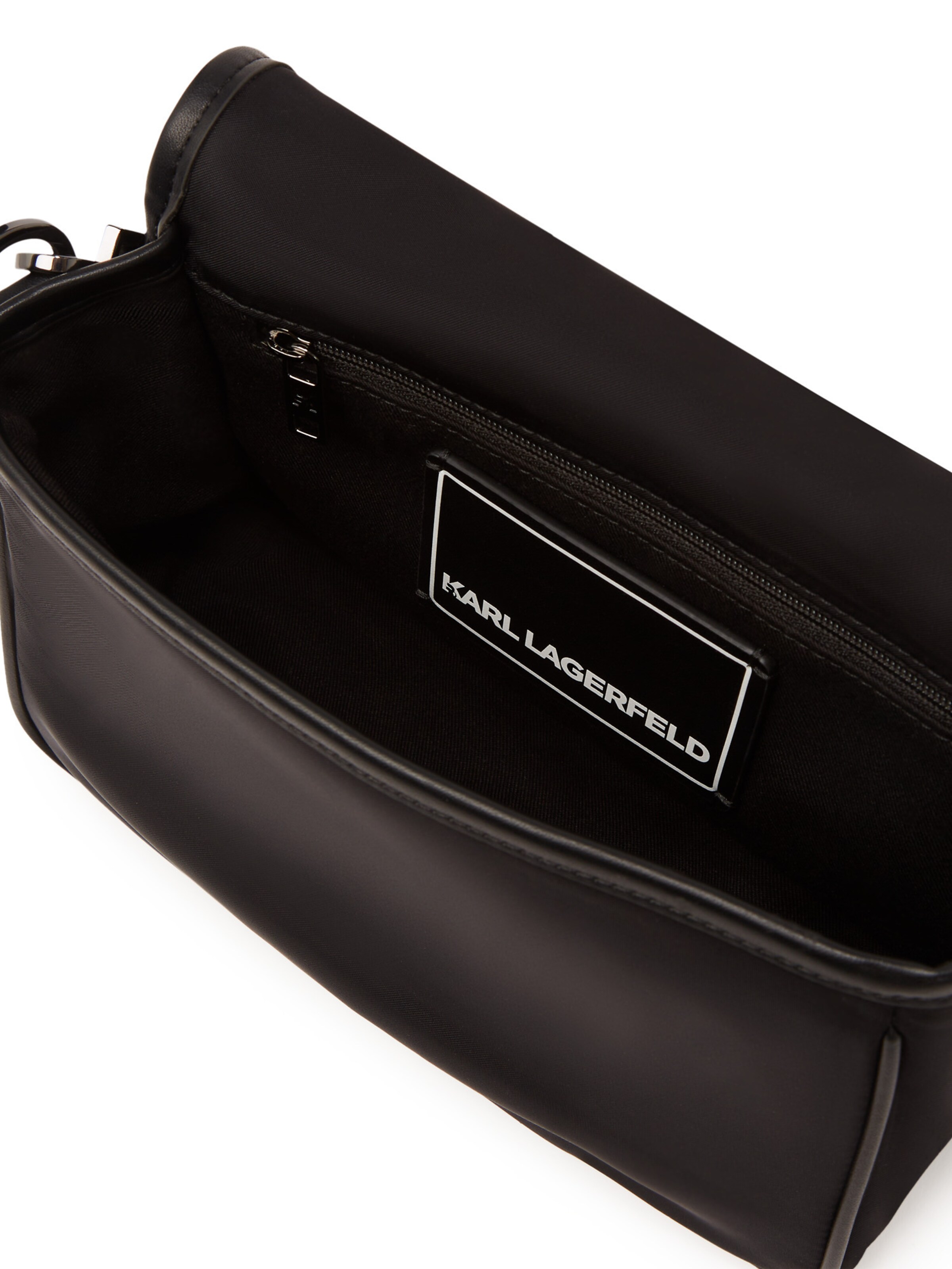 Geantă de umăr de la Karl Lagerfeld pe negru