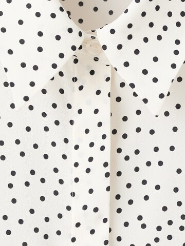 MANGO Блуза в бежово