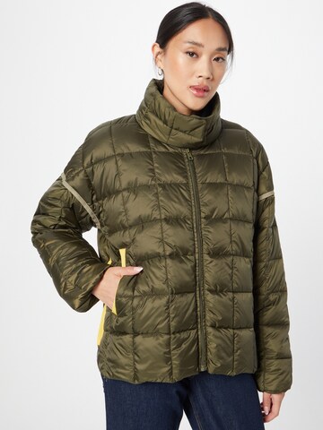 ESPRIT Prehodna jakna | zelena barva: sprednja stran