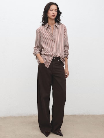 Chemisier 'ZAHA' MANGO en marron
