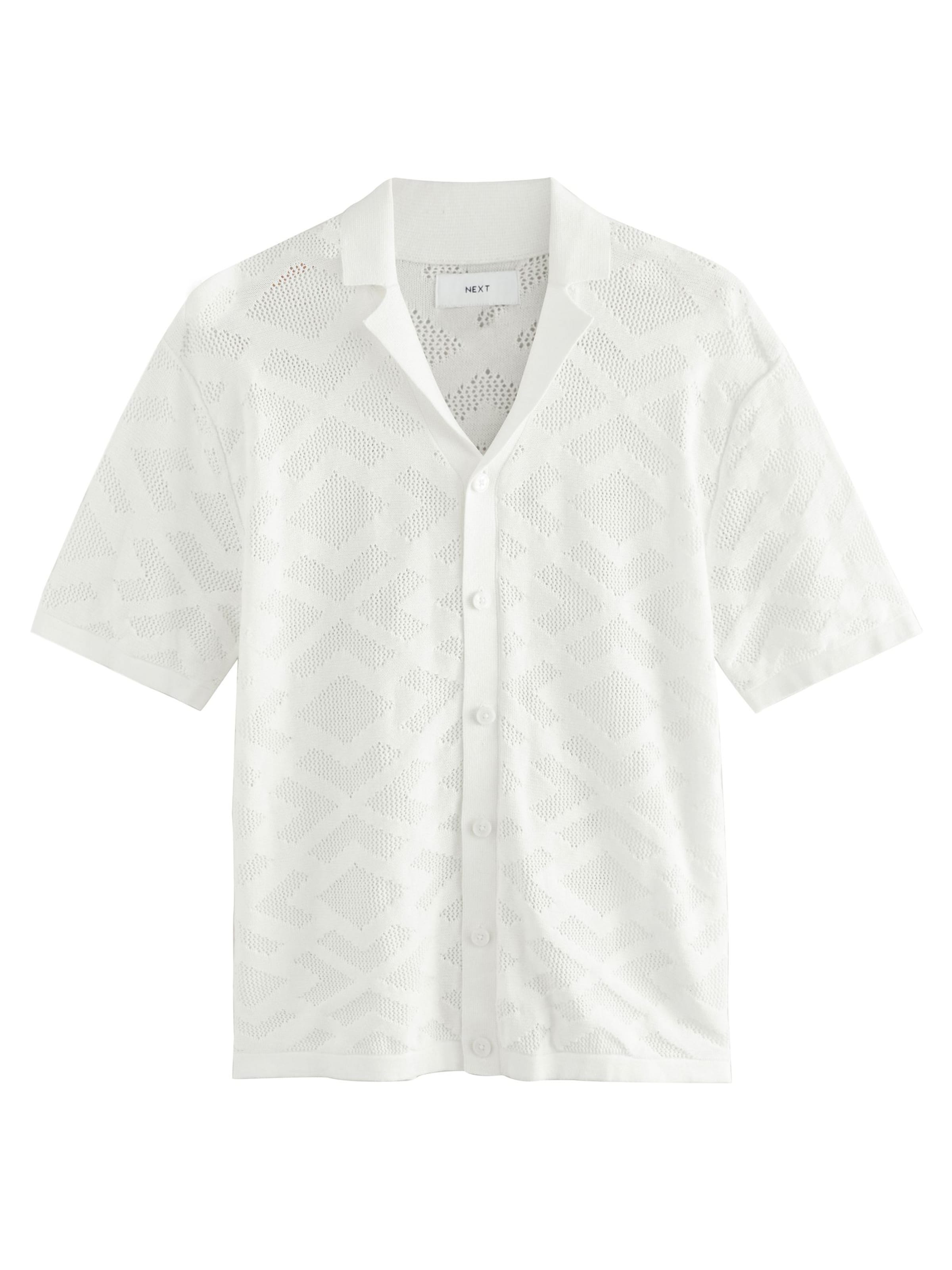 balts Next Standarta piegriezums Krekls: no priekšpuses