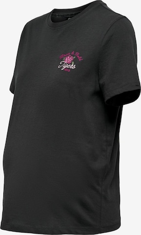 T-shirt Only Maternity en noir