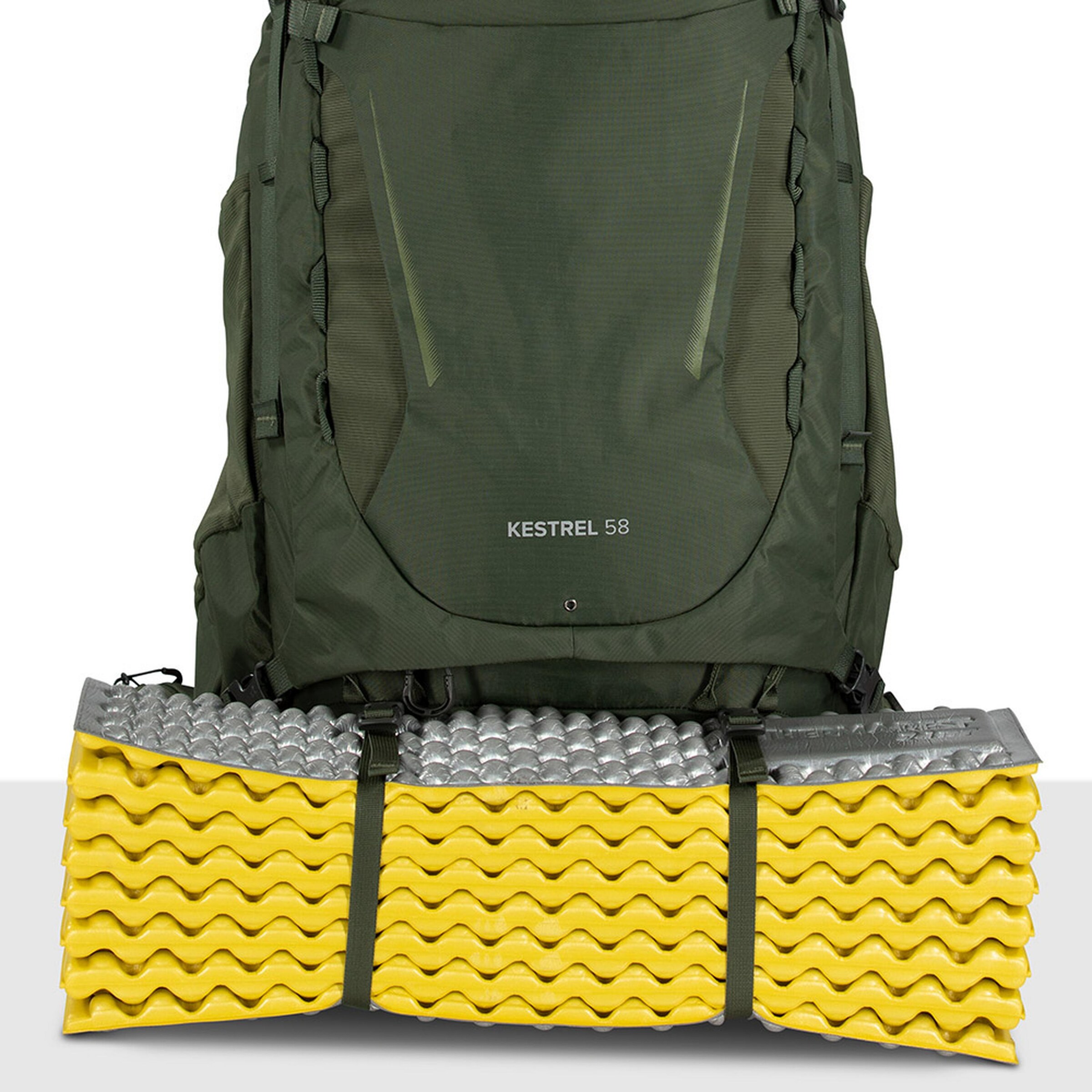 Osprey Sports Backpack 'Kestrel 58' in Green