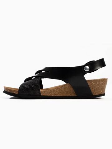 Bayton Sandal 'Lucena' i svart