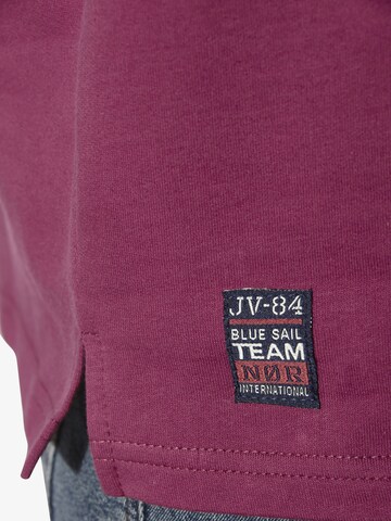 Jan Vanderstorm Sweatshirt ' Jornsen ' in Rood