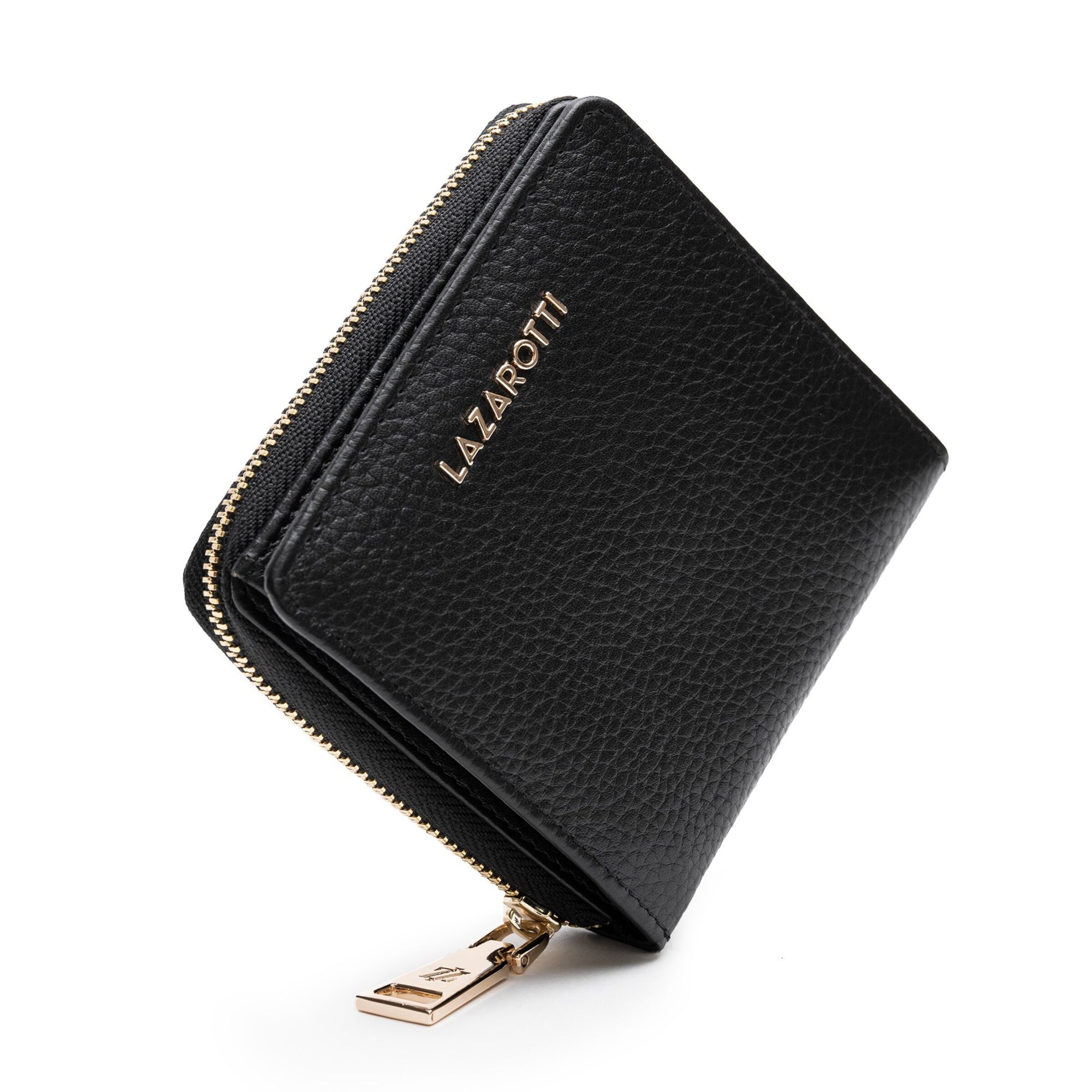 Porte-monnaies 'Bologna' Lazarotti en noir