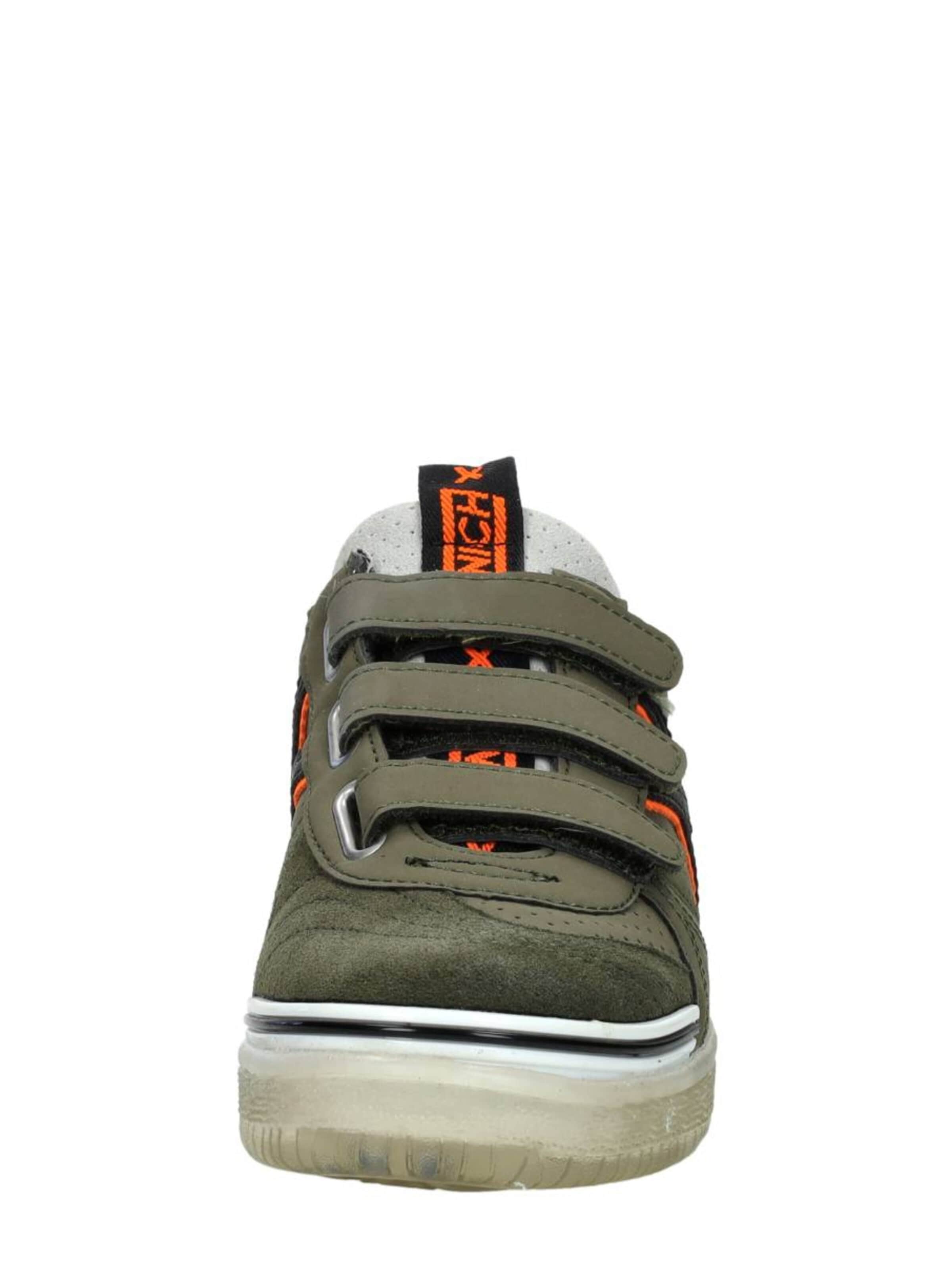 MUNICH Sneakers 'Klittenband Laag' in Groen