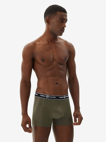 WESTMARK LONDON Boxer shorts 'Atlas' in Green: front