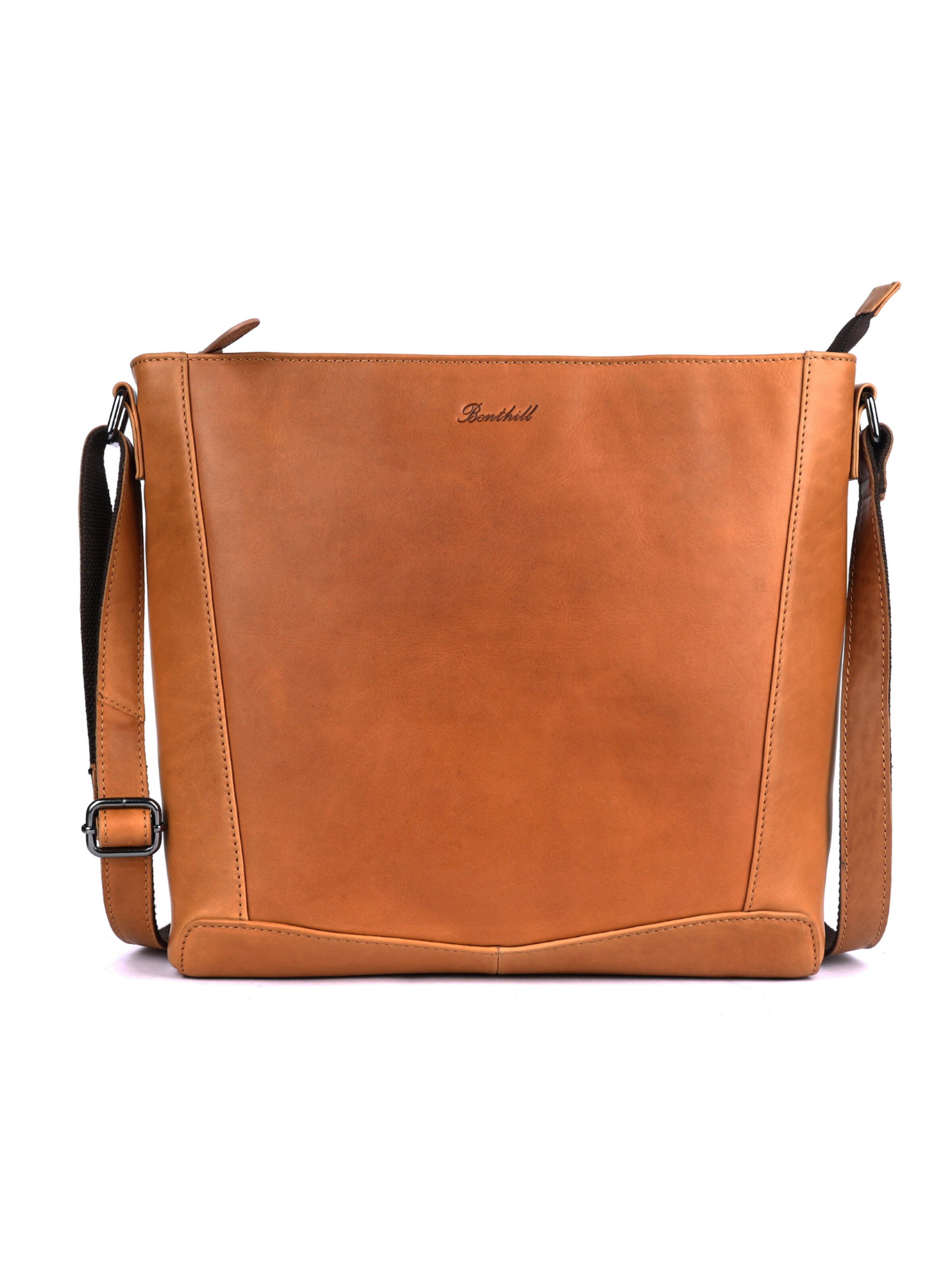 Benthill Shoulder Bag in Brown: front