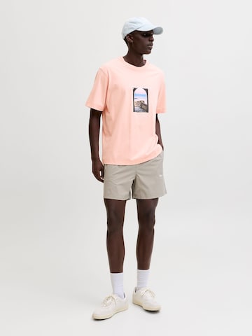 JACK & JONES Shirt 'JORNorrebro' in Roze