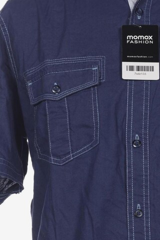 Charles Vögele Button Up Shirt in M in Blue