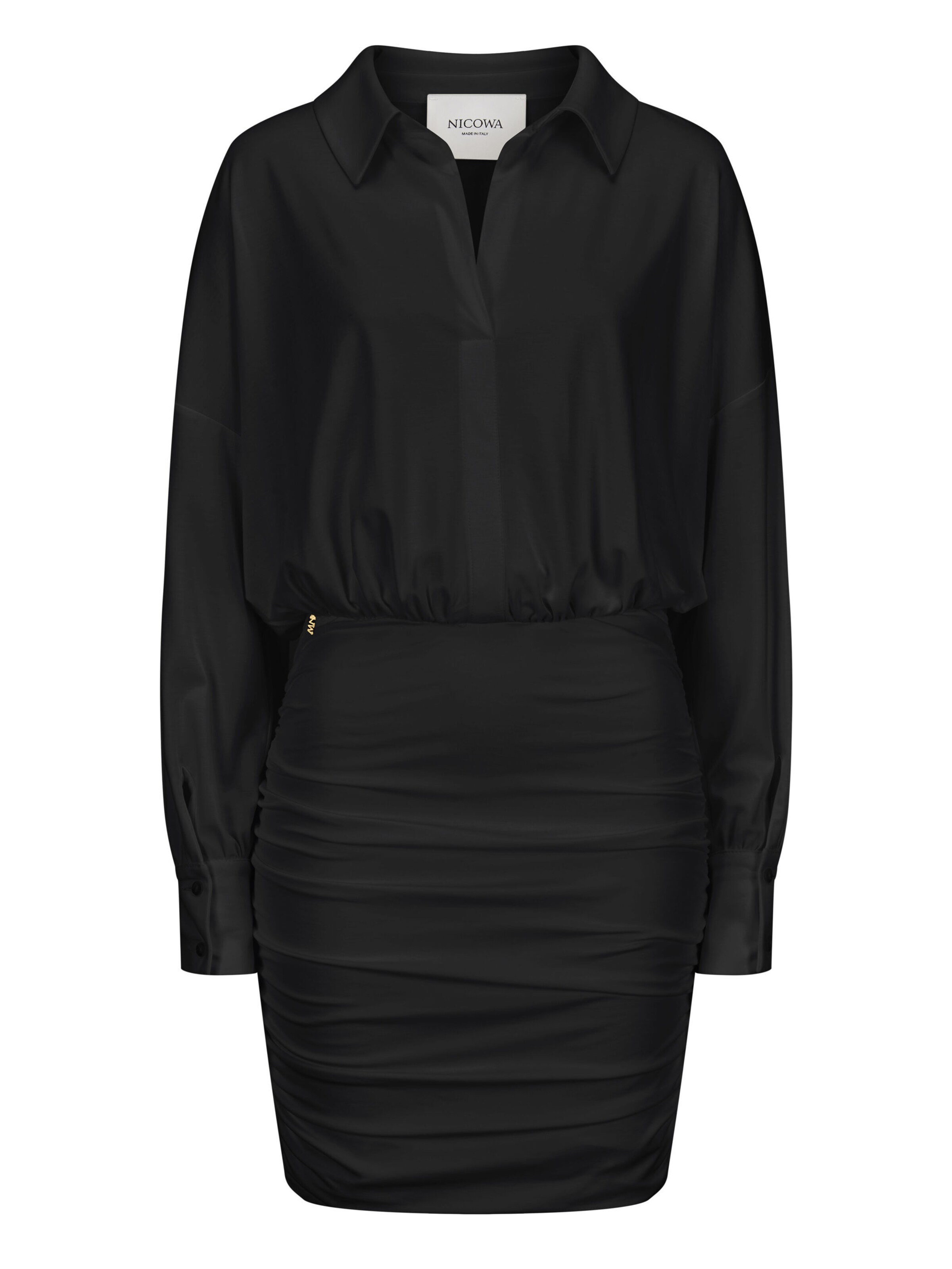 Nicowa Shirt Dress in 34 in Black, Item view