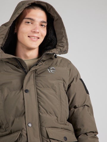 INDICODE JEANS Jacke 'Stacks' in Grün