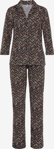 VIVANCE Pyjama in Bruin: voorkant