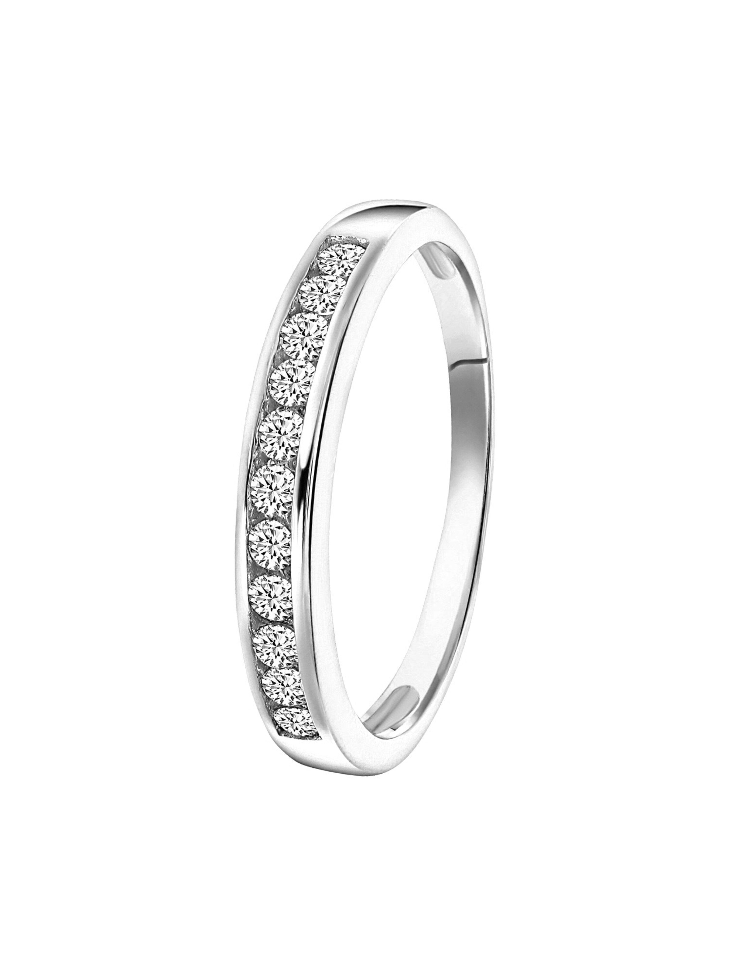 Lucardi Ring in Silver: front