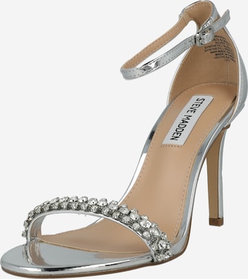 STEVE MADDEN Sandalen met riem 'BRAZEN-R' in Zilver: voorkant