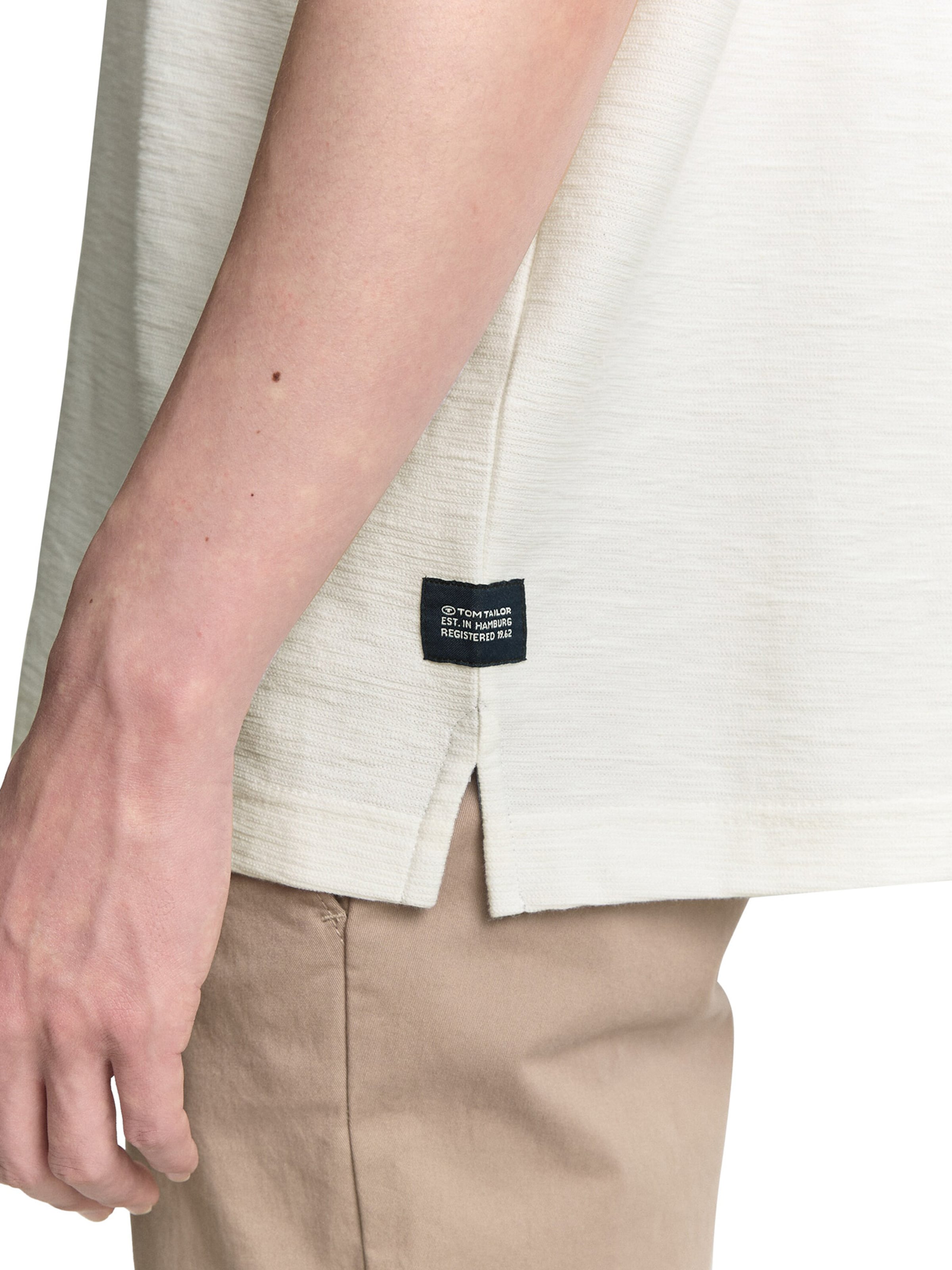 TOM TAILOR Shirt in White