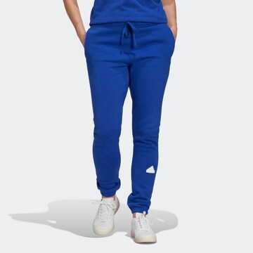 ADIDAS SPORTSWEAR Normalny krój Spodnie sportowe w kolorze niebieski: przód